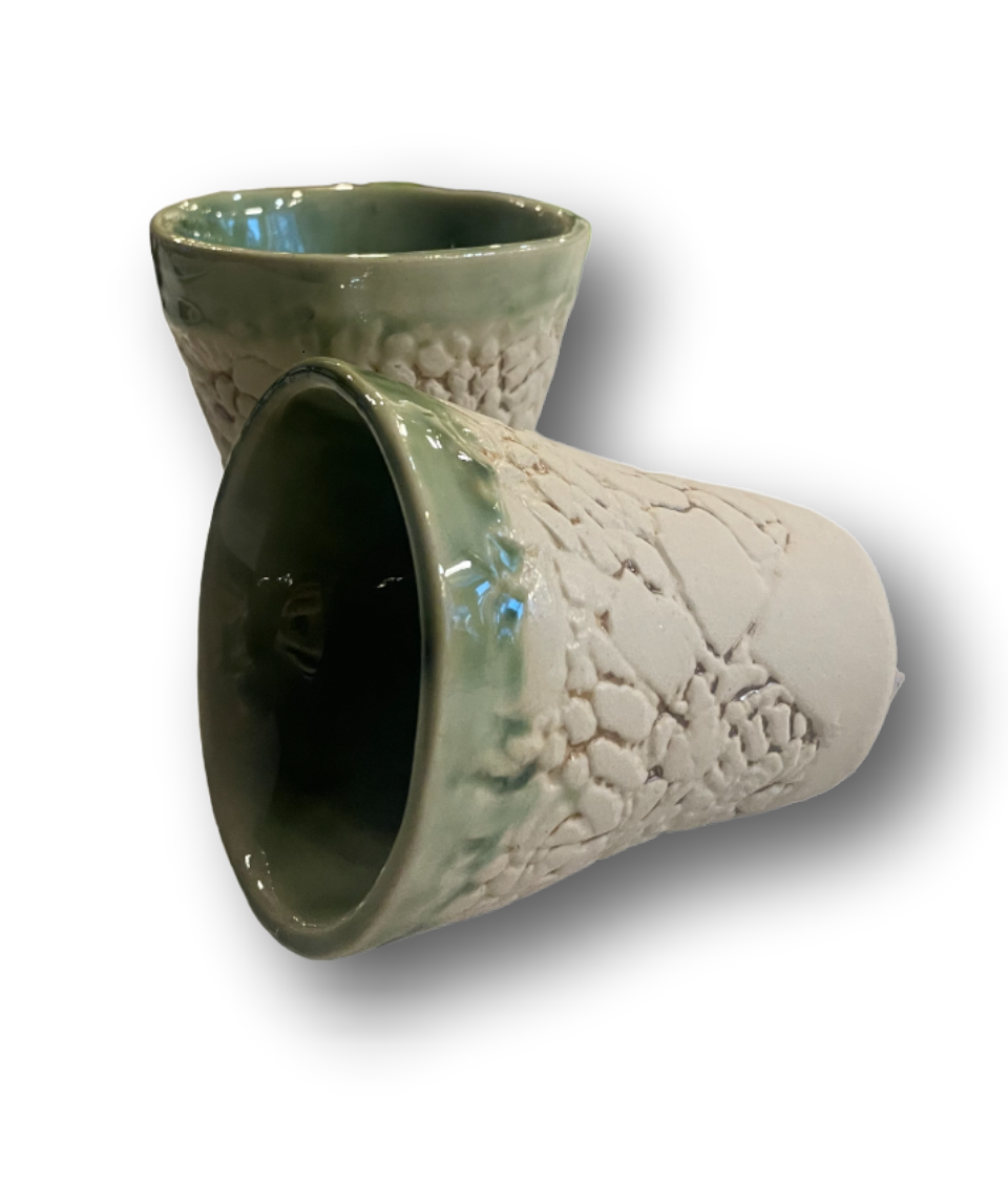 Handmade Ceramic Color Cup by Þóa Handmade Ceramic Color Cup by Þóa